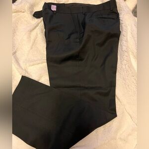 Men’s size 34x30 black Stanford brand dress pants.  Perfect